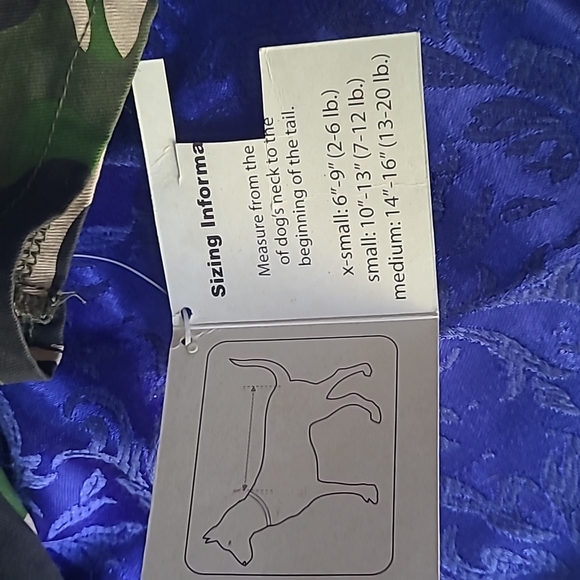 NWT 🪖 Pet Cargo Jacket - Dog Classic Camo Military Fatigues w/ Hood Size Medium - Picture 14 of 16